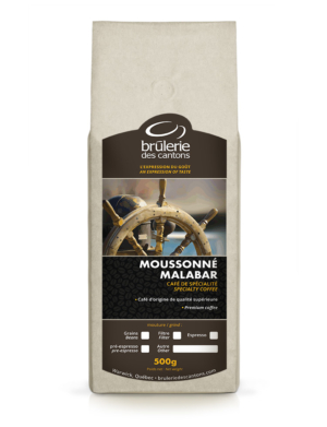 Café Moussonne Malabar Brûlerie Des Cantons / café espresso ou café filtre