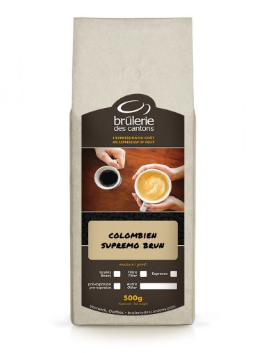 Colombien supremo brun