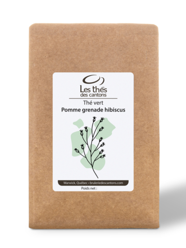 Thé vert – Pomme grenade hibiscus
