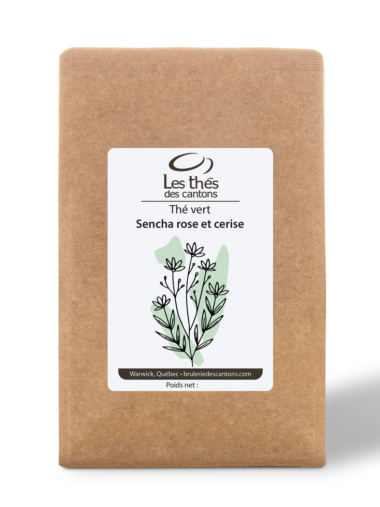 Thé vert – Sencha rose et cerise