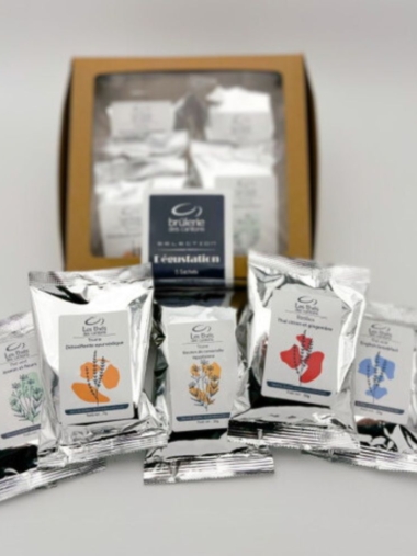 Coffret dégustation de thés et tisanes